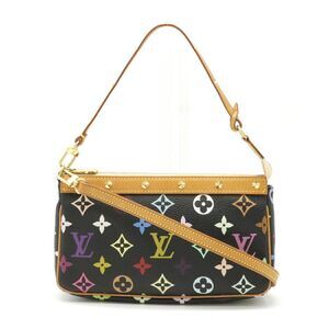 Louis Vuitton Monogram Multicolor Accessoire Accessory Pouch 2way Shoulder Bag